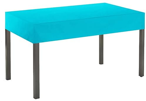 Kaufpirat Premium Abdeckplane 220x80x15 cm Essbank Sitzbank Holzbank Gartenmöbel Gartentisch Hülle Abdeckung Haube Schutzhülle Abdeckhaube 900 D, 500 g/m², 6.000 mm Wasserbeständigkeit Türkis | Polyester, Membran, Uv Beständig,