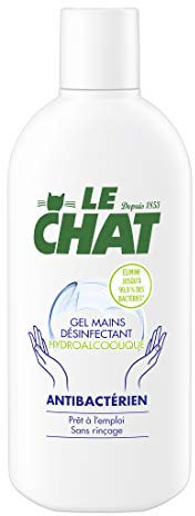 Le Chat - Gel Hydroalcoolique Mains - Désinfectant - Antibactérien - 250 ml