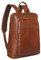 STILORD 'Watson' Laptop Backpack 15.6 inch Leather Daypack Large Vintage Rucksack Bag Business Backpack Office Bags XL in Genuine Leather, Colour:maraska - Brown