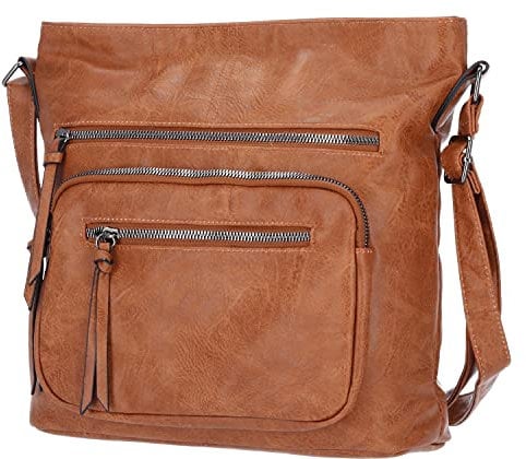 Antonio Damen Handtasche Farbsortierung camel-36