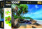 Trefl 10656 Puzzle 1000 Teile, Sorter 6 Schalen, Ordnen, Sortieren, Transportieren und Aufbewahren, Kreative Unterhaltung, Für Erwachsene und Kinder ab 12 Jahren Set 2in1, Exotischer Strand