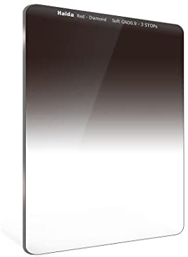 Haida Weicher Verlaufsfilter ND8, 100 x 150 mm, GND-Objektivfilter mit metallischem Filtergehäuse