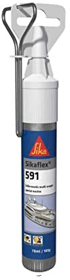 Sika - Sikaflex 591, Nero - Sigillante multiuso - Applicazioni in campo nautico - resistente alle vibrazioni - Mini Unipack da 70ml