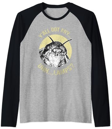 Y'all Got Any Lamps I Moth Lamp Meme I Moth Meme Raglan