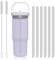 Replacement Straws for Stanley Iceflow Tumbler Flip Straw, 6PCS Reusable Silicon Straws with Cleaning Brush for Stanley IceFlow 20/30/40/64oz Stainless Steel Water Bottle, Insulated Water Accessories