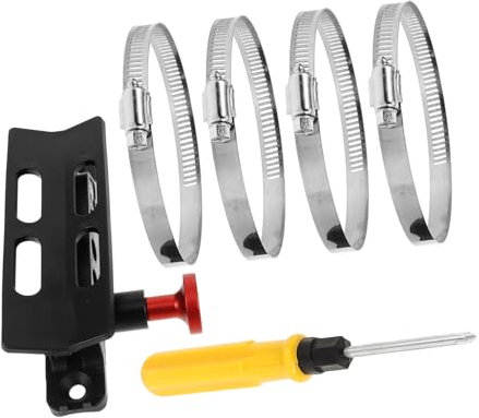 CHILDWEET Regolabile per Estintore Auto per Veicoli Facile e Compatibile e ATV Utv Include Chiave per Installazione