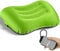 Tavaler Aufblasbars Kissen Ultralight Outdoor Camping Kissen, Camping Kopfkissen Aufblasbar Ergonomisches Reisekissen Aufblasbar Strandkissen (rutschfest+Grün)