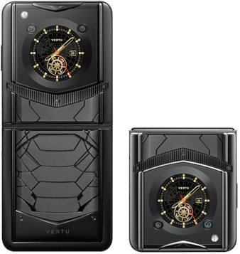 VERTU IRONFLIP Tianium Champion Limited Edition Flip Cell Phone, Unlocked Android 5G Smartphone, One-Hand Control, 50MP Camera, 12G+512G, Dual SIM, 6.7 120Hz OLED, 65W Fast Charge(UK standerd