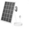 HpLive Chargeur de panneau solaire 10 W 5 V pour caméras pour Arlo, résistant aux intempéries IP65 pour Arlo Pro 5S/4/3, avec support réglable à pour 360° et câble de charge de 3 m (blanc)