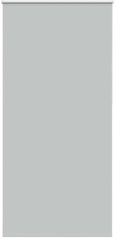 vidaXL Estor Enrollable Opaco Gris Claro 115x210 cm Tela Ancho 110,7cm, Estor día y Noche, Estor de Cocina, Estor Opaco Enrollable, Estor Opaco