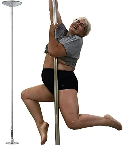 Barre de pole dance portable et amovible pour la maison, barre de danse rotative grande taille, barre de strip-teaseuse pour femmes robustes, kit de barre de danse portable pour club, charge 200 kg,