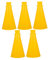 UPKOCH 5 Stück jubelndes Horn jubeln Megaphon Masse Megaphon jubeln Sie Partygeschenke kleines Megaphon Party-Jubelhörner Cheerleader-Megaphone Party Gefälligkeiten Abs Gelb