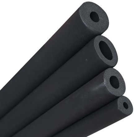 Rohrisolierung für Außenrohre Frostschutz Isolierrohr Flexibel Schaumstoff Schlauch 1,8-2m für Rohrisolierungen Fitnessgeräte Kupferrohr(ID20mm x TK 20mm x L200cm)