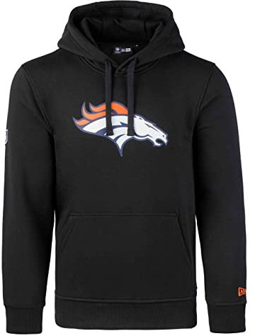 New Era - NFL Denver Broncos Team Logo Hoodie - Black - 3XL