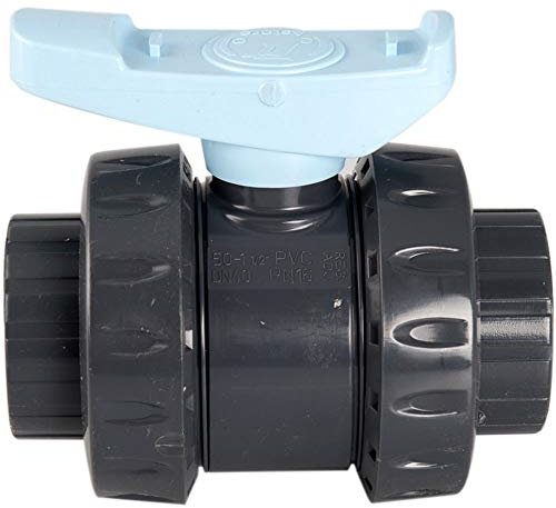 INTERPLAST Vanne Double Union Femelle Ø75-10 Bars