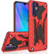 MILAN NICE Coque Huawei P30 Pro en TPU Polyuréthane Antichoc Anti-Rayure avec Pied Support Intégré d’Épaisseur Moyenne (Rouge)