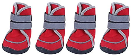 Small Medium Large Hundeschuhe Camouflage Schuhe wasserdichte Anti-rutsch-weichen Hundesportschuhe Hund Stiefel Pfötchen Schutz All Seasons Schuhe