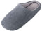 Knixmax Pantofole Uomo Donna Comode Ciabatte Estive con Memory Foam Morbide e Antiscivolo Slippers Grigio EU44-45