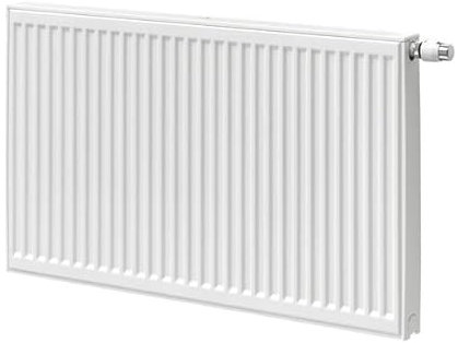 Henrad Premium ECO radiateur panneau 90x80cm type 21 1469watt 4 connexions Acier Blanc Gloss