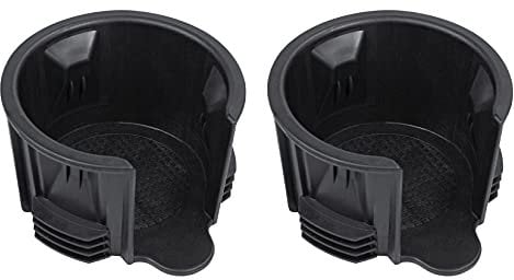 Central Console Cup Holder Insert Compatible with Land Rover Range Rover/Range Rover Sport / LR3 / LR4 LR021330 (2 Pieces)