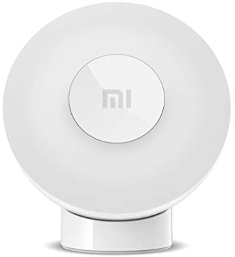 XIAOMI Mi Motion-Activated Night Light 2 Bluetooth, luz inteligente 3 en 1, detección del movimiento y de la luz, rotación de 360°, conexión Bluetooth, ahorro energético, versión italiana