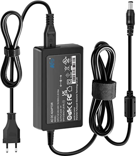 KFD Ladegerät Netzteil 19V für HP Pavilion 20 21.5 23 23.8 25 27 IPS LED Backlit Full HD Display 27xw 27xi 27bw 27er HP 2511X 2,1A 2,63A KOORUI Philips Asus Monitor MINI PC Netzadapter Ladekabel