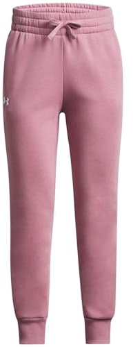 Under Armour Kids Rival Fleece Joggers Pink 7-8 Years