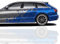 XXL Autoaufkleber Mosaik 2er Set je 60x200cm geometrisches Design Auto Seite Motorrad Bus Sticker Kfz Zubehör Broken Glass Camouflage Tuning Dekor KX074 (Blau)