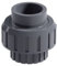 PVC Grey Metric Plumbing Fittings Pipe Tubing for Aquarium Fish Tank Pond Solvent Weld Plumbing Connectors (Union Connector, 32mm)