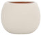 ESTINTENG Maceta de cerámica de estilo nórdico, simple, colorida, transpirable, maceta para suculentas, planta verde, bola redonda, maceta de interior, maceta de tierra beige, tamaño grande