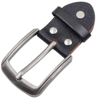 PLKSEI Fibbia Cintura Uomo Donna 40MM Ricambio Regolabile Fibbia di Ricambio Accessori per Cinture Metalliche Adatto per Cinture, Abbigliamento