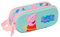 Safta Peppa Pig 3d Double Pencil Case One Size