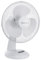 Melchioni Family | Ventilatore da Tavolo con 3 Velocità, Ventola a 3 Pale Diametro 30 cm, Funzione di Oscillazione, Colore Bianco
