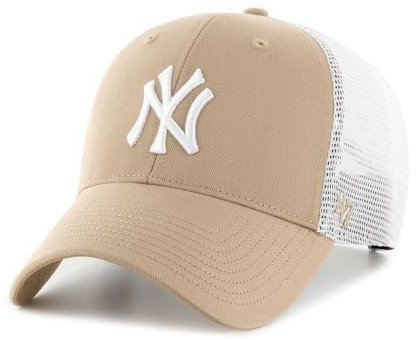 '47 Brand Kinder Trucker Cap - Branson New York Yankees Khaki