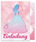 YianHien Glänzend Prinzessin Einladungskarten Kindergeburtstag Mädchen, Rosa Einladungskarten für Mädchen Geburtstag Party, Kindergeburtstag Einladungskarten, Geburtstagseinladungen Kinder 12 Stück
