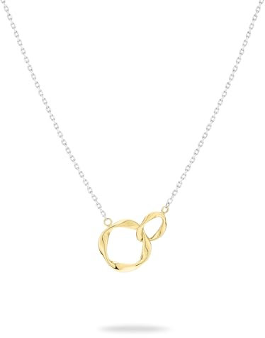 Liebeskind Berlin Halskette LJ-1549-N-45 Bicolor Silber, IP Gold