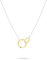Liebeskind Berlin Halskette LJ-1549-N-45 Bicolor Silber, IP Gold