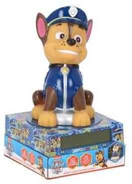 Paw Patrol 3D Wekker met nachtlampje en geluiden