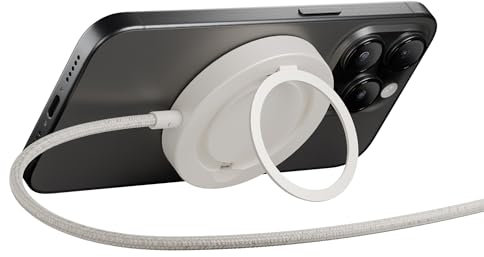 Native Union SnapStand - Chargeur sans Fil magnétique - Certifié Qi2 & MagSafe - pour iPhone Air/17/16/15/14/13-15W - (Grès)