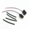 GPRTKULE 1Pair Türschloss Mikroschalter Draht Verschlussstopfen/Fit for Passat B5 Bora 4 Polo Golf 4 MK4 TOURAN 3BD 998 785 3BD 998 786 Switches Innenschalter(1Pair)