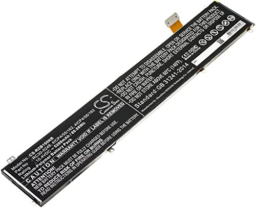 TECHTEK Batteria notebook 5200mAh compatibile con [Razer] Blade 15, Blade 15 1070 GTX 2018, 2018, 512GB 144Hz, Advanced, Advanced Model, GTX 1060 FBA