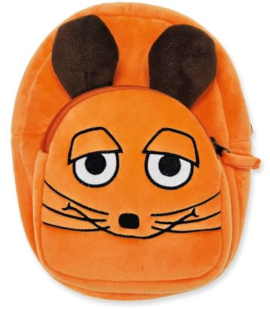 TRÖTSCH - Die Maus Plüsch-Rucksack | Rucksack aus Plüsch | Ab 3 Jahren