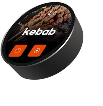 Kdouehg ESP32 S3 LVGL-Entwicklungsboard, 1,5, 466 X 466, Runder OLED-Touchscreen mit WLAN und Bluetooth, Schwarz