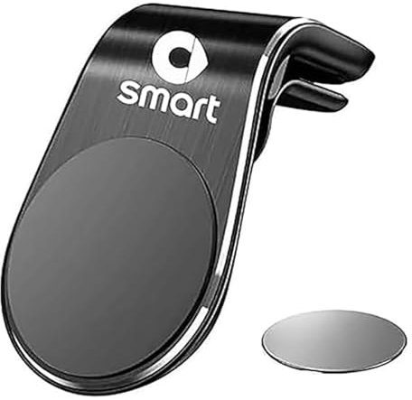 GPKFOLQM Porta Cellulare Auto, per Smart Fortwo Forfour 453 451 452 450 454 Supporto Telefono Auto Regolabile Presa Aria Supporto Telefono Auto Prova di Scossa e Stabile,B
