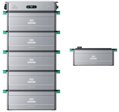 Zendure SolarFlow 2400 AC, Gestion de Puissance Couplé IA AC Système, Gestion du Stockage d'Énergie Domestique, Entrée AC 2400W, Sortie 2400W, 1728kwh Capacité Extenable, TOU, 6*AB3000X Batterie