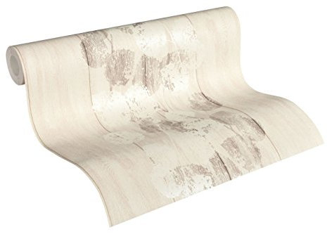 Brigitte Home Vliestapete Tapete mit Blumen floral 10,05 m x 0,53 m beige braun metallic Made in Germany 339263 33926-3
