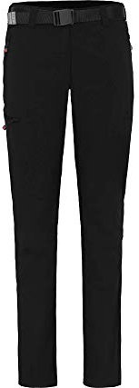 Bergson Terra (Slim) | Damen Winter-Wanderhose, warm gefüttert, elastisch, Black [900], 36 - Damen