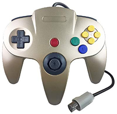 AudeRhine [Upgraded N64 Controller, Wired Gamepad Joystick for Nintendo N64 Game Console