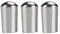 Bnineteenteam 3 Stücke Gitarre Schalter Spitze 3 Way Gitarre Kippschalter Spitze Gitarre Schalter Kappe Kupfer für LP EPI E-Gitarre(Silber) Musikinstrumentenzubehör