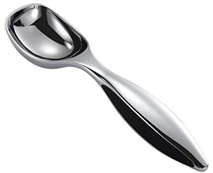 Ice Cream Scoop Spoon 17.5 cm Stainless Steel 18/10 Kitchen Tool Utensil Melon Baller Gadget Novelty Shape